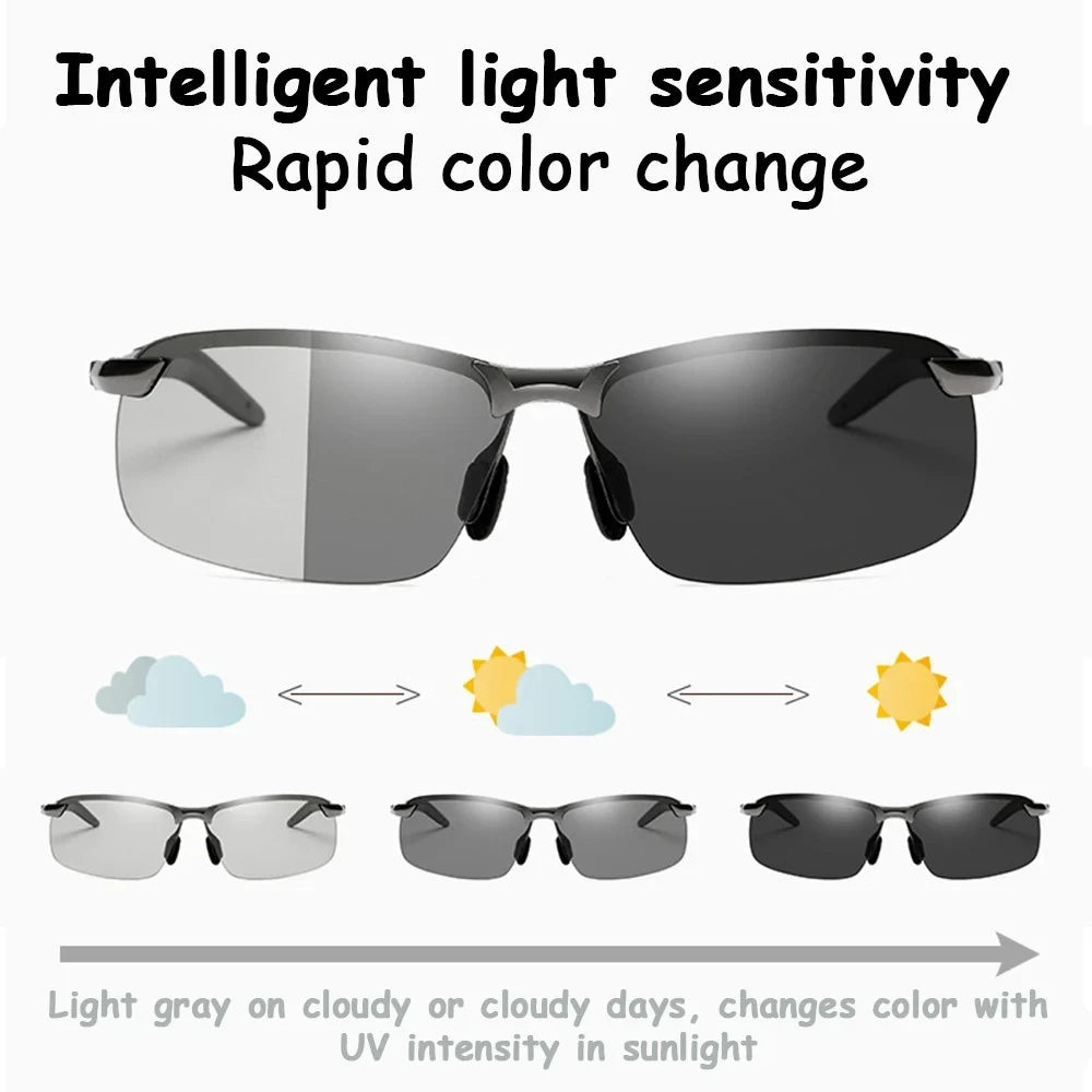 The Chameleon — photochromic sunglasses
