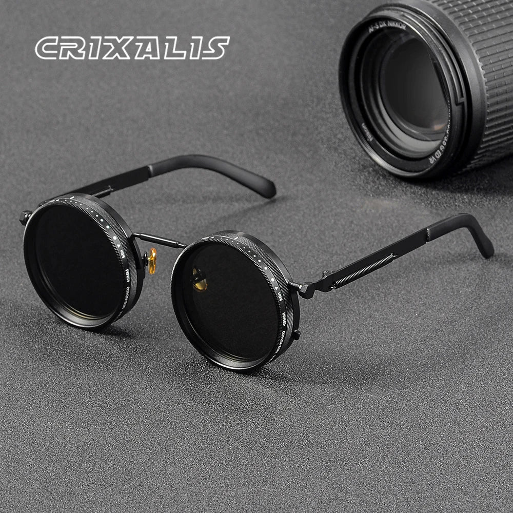 The Round — vintage round polarized sunglasses