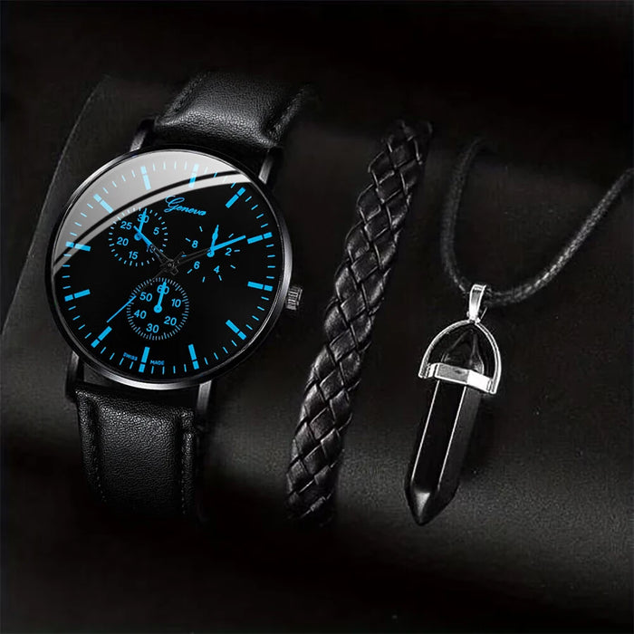 The Gift Set — watch, bracelet, and necklace