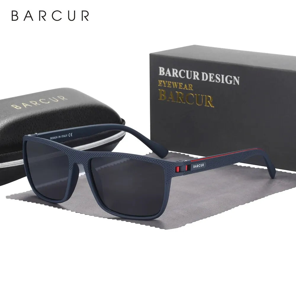 The Wayfarer — square frame polarized sunglasses